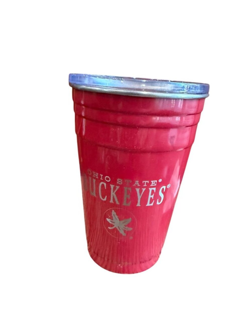 NCAA Ohio State Buckeyes Tailgater Tumbler - 22oz: Stainless Steel, Acrylic Lid